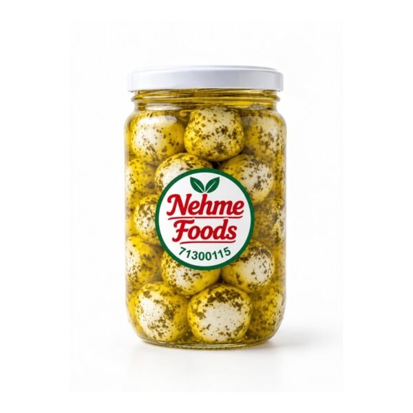 goat labneh balls with mint goat labneh balls with mint