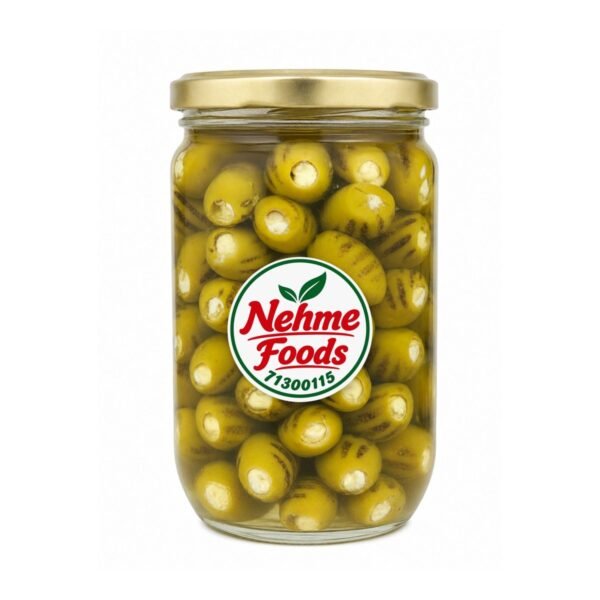grilled green olives stuffed with labneh grilled green olives stuffed with labneh